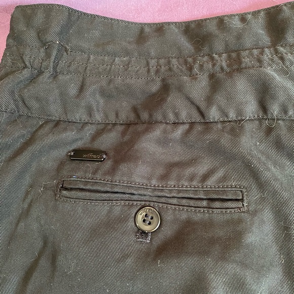 Wilfred black silky elastic waist pants w damage - Picture 5 of 5